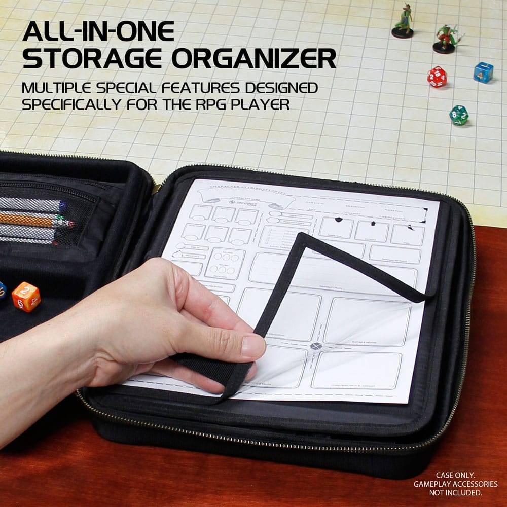 Enhance RPG Series Organizer Case Black - Versand: 5-7 Tage nach Bestellung
