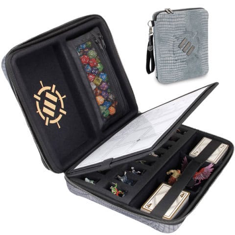 Enhance RPG Series Collector's Edition Organizer Case Silver - Versand: 5-7 Tage nach Bestellung
