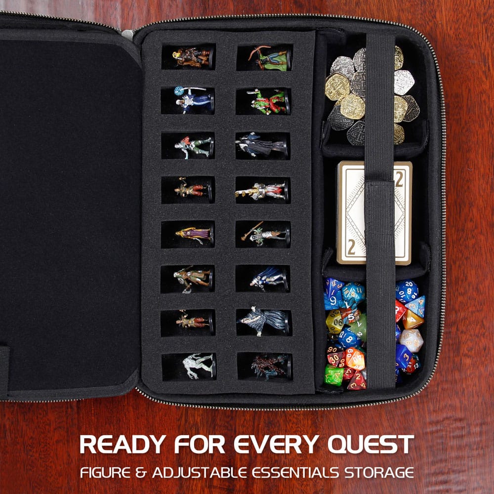Enhance RPG Series Collector's Edition Organizer Case Silver - Versand: 5-7 Tage nach Bestellung