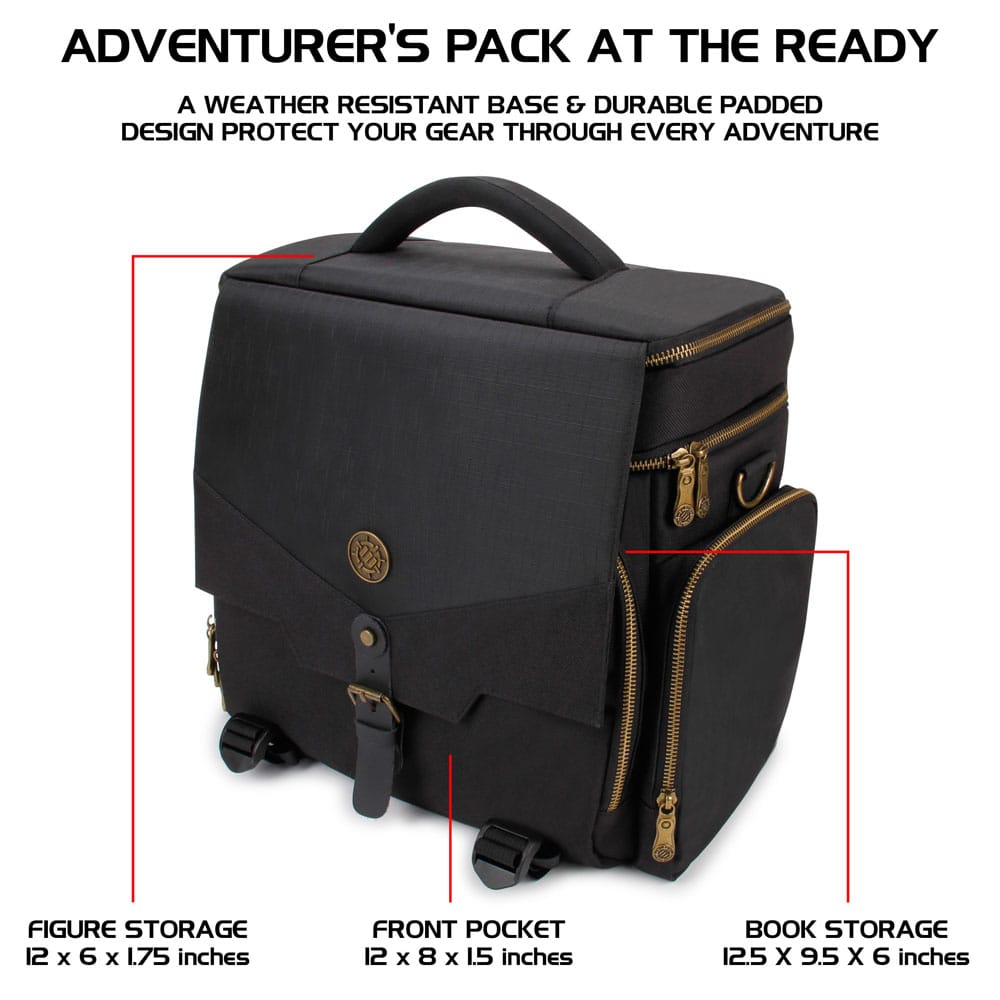 Enhance Tabletop Series Adventurer's Travel Bag Black - Preorder - ETA: 17.10.2025
