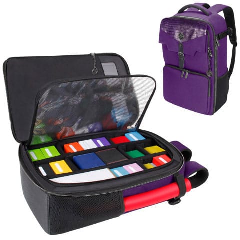 Enhance TCG Series Card Backpack Collector's Edition Purple - Versand: 5-7 Tage nach Bestellung