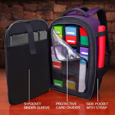 Enhance TCG Series Card Backpack Collector's Edition Purple - Preorder - ETA: 17.10.2025
