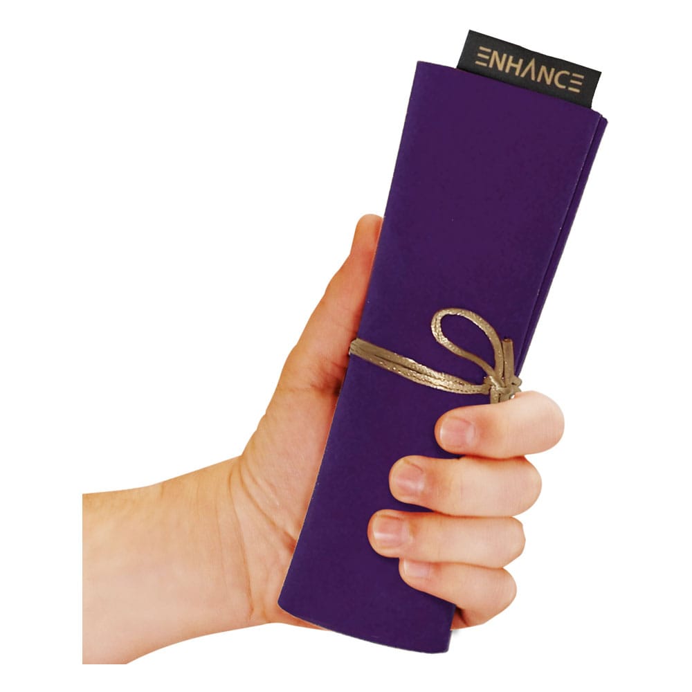 Enhance Tabletop Roll on a Scroll Würfeltasche mit Würfel Lila - Preorder - ETA: 02.10.2025