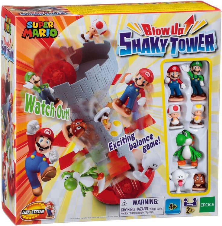 Super Mario Spiel Blow Up! Shaky Tower - Preorder - ETA: 25.10.2025