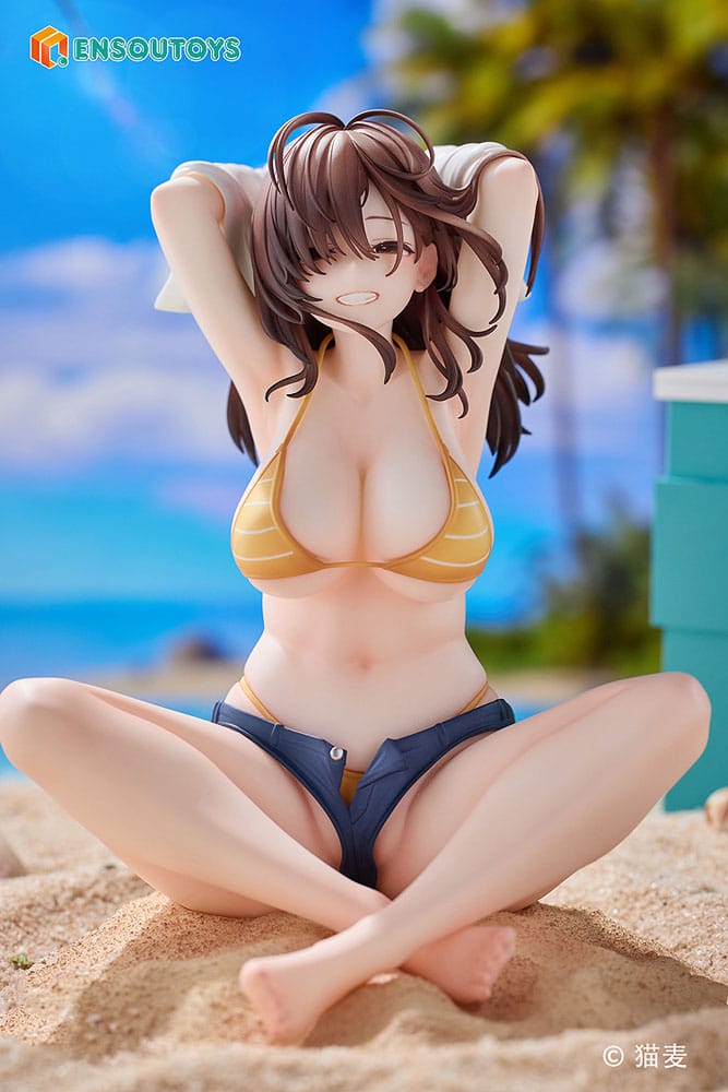 Original Character Statue Danjo no Yujo ga Seiritsu Dekinai Type no Onna Tomodachi 15 cm - Preorder - ETA: 25.01.2026