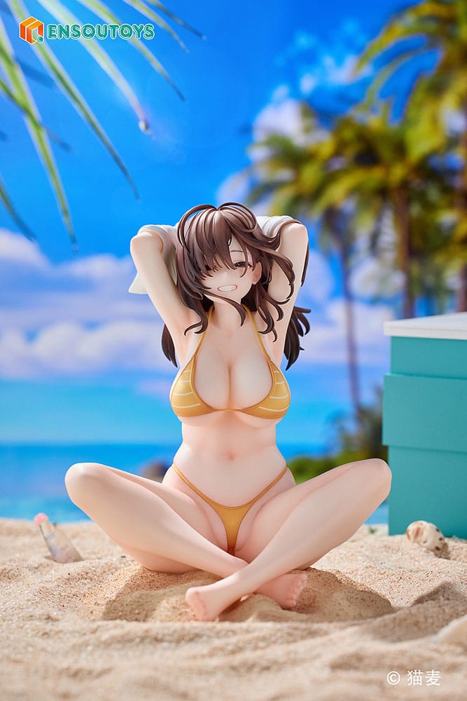 Original Character Statue Danjo no Yujo ga Seiritsu Dekinai Type no Onna Tomodachi 15 cm - Preorder - ETA: 25.01.2026