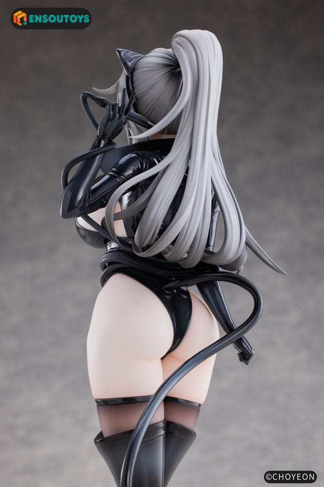 Original Character Statue 1/6 Cat Woman Happy-chan Different Color Edition 27 cm - Preorder - ETA: 25.04.2026