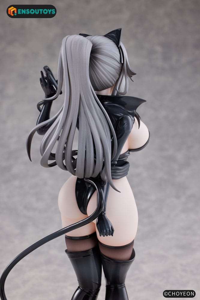 Original Character Statue 1/6 Cat Woman Happy-chan Different Color Edition 27 cm - Preorder - ETA: 25.04.2026