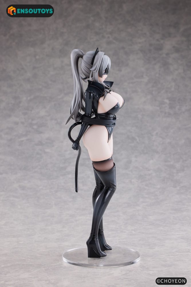 Original Character Statue 1/6 Cat Woman Happy-chan Different Color Edition 27 cm - Preorder - ETA: 25.04.2026