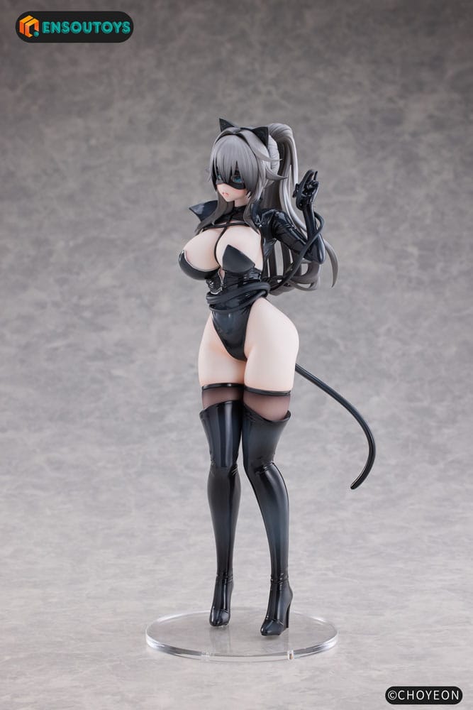 Original Character Statue 1/6 Cat Woman Happy-chan Different Color Edition 27 cm - Preorder - ETA: 25.04.2026