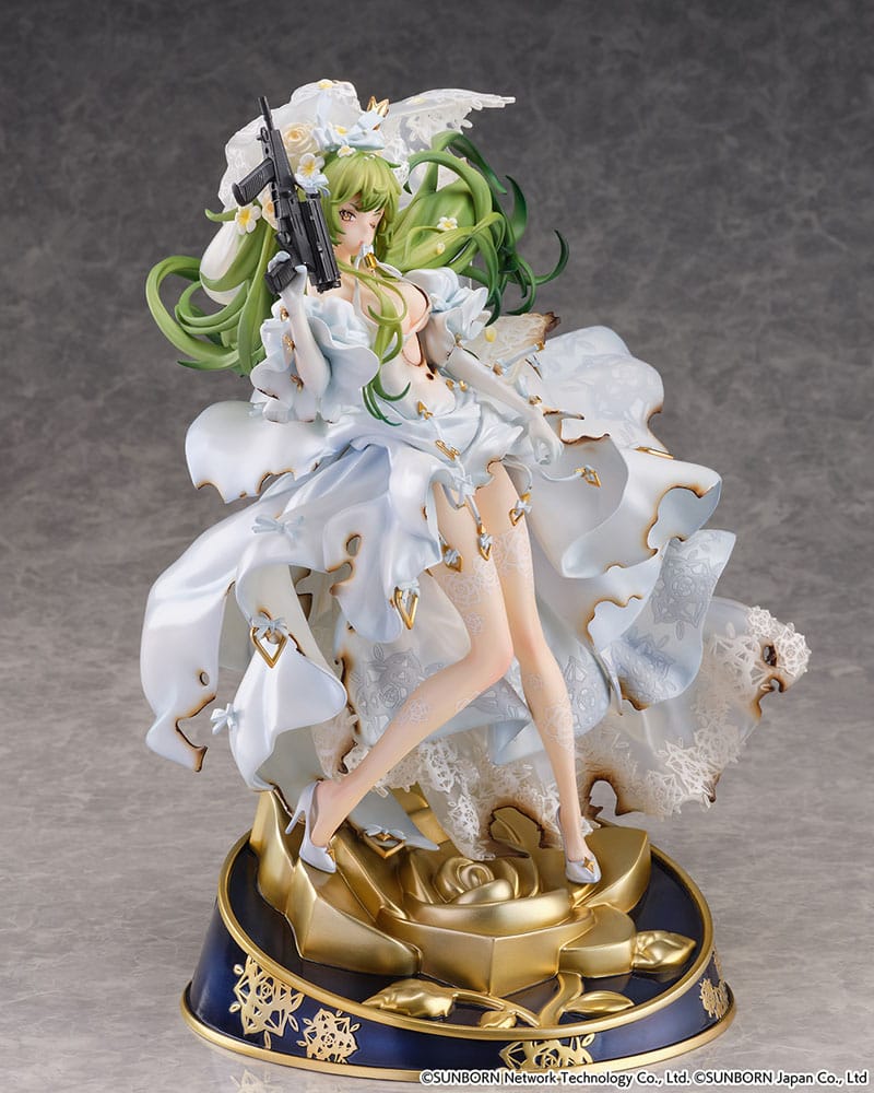 Girls Frontline SHIBUYA SCRAMBLE FIGURE PVC Statue 1/7 M950A Wounded Ver. 29 cm - Versand: 5-7 Tage nach Bestellung