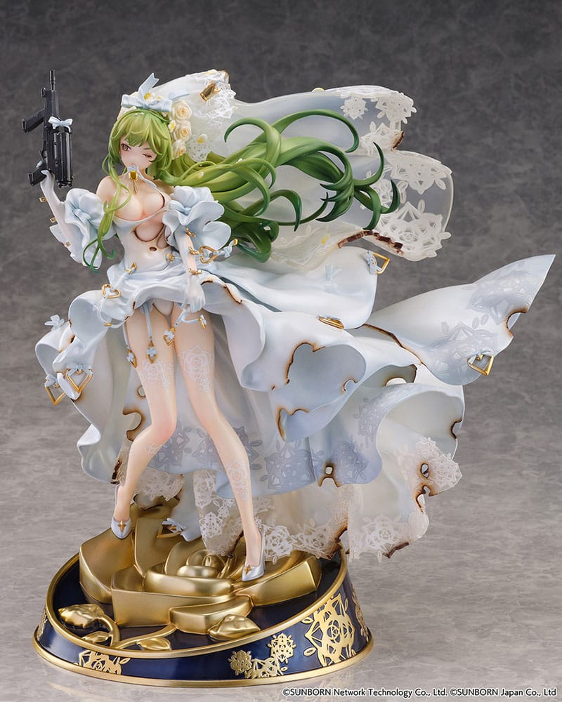 Girls Frontline SHIBUYA SCRAMBLE FIGURE PVC Statue 1/7 M950A Wounded Ver. 29 cm - Versand: 5-7 Tage nach Bestellung