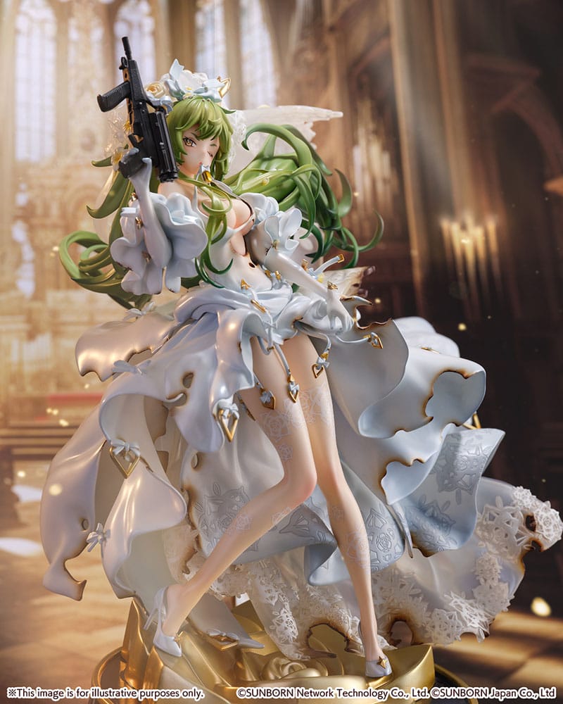 Girls Frontline SHIBUYA SCRAMBLE FIGURE PVC Statue 1/7 M950A Wounded Ver. 29 cm - Versand: 5-7 Tage nach Bestellung