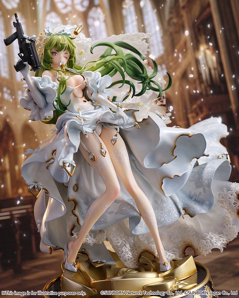 Girls Frontline SHIBUYA SCRAMBLE FIGURE PVC Statue 1/7 M950A Wounded Ver. 29 cm - Versand: 5-7 Tage nach Bestellung