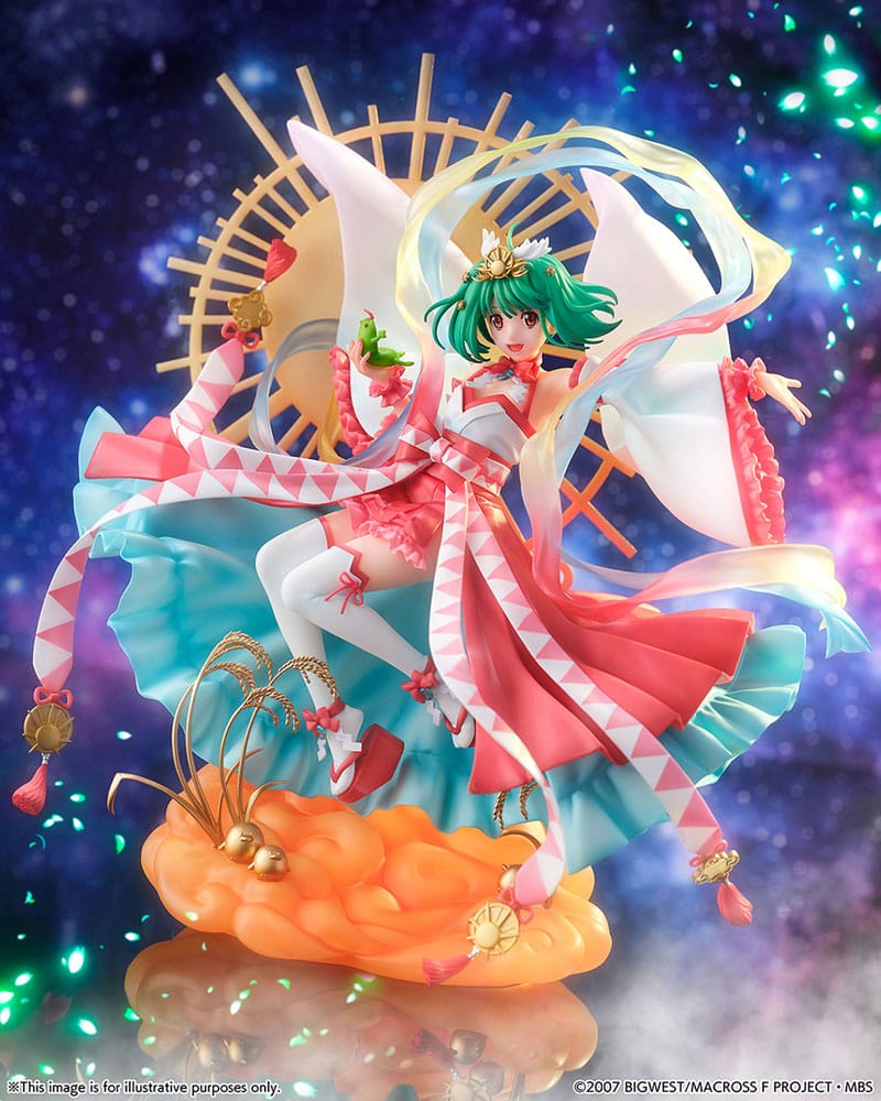 Macross Frontier SHIBUYA SCRAMBLE FIGURE PVC Statue 1/7 Ranka Lee Amaterasu Ver. 29 cm - Versand: 7 Tage nach Bestellung
