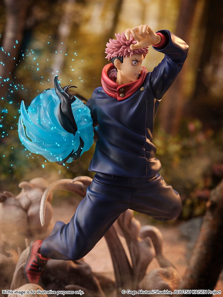 Jujutsu Kaisen SHIBUYA SCRAMBLE FIGURE PVC Statue 1/7 Yuji Itadori 31 cm - Versand: 5-7 Tage nach Bestellung