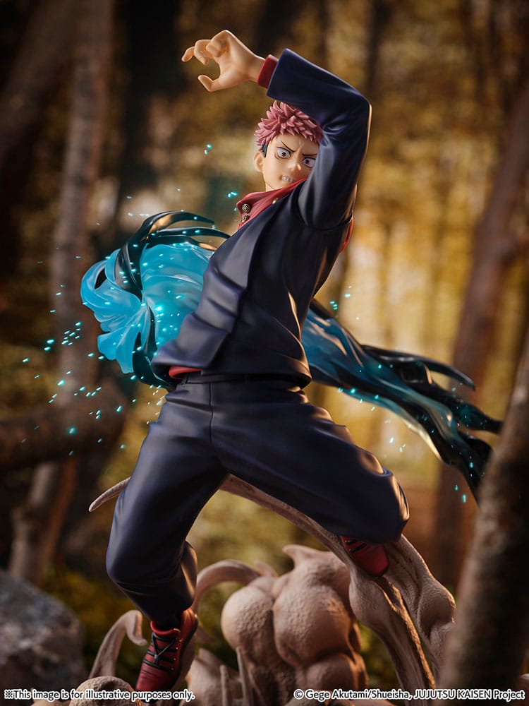 Jujutsu Kaisen SHIBUYA SCRAMBLE FIGURE PVC Statue 1/7 Yuji Itadori 31 cm - Versand: 5-7 Tage nach Bestellung