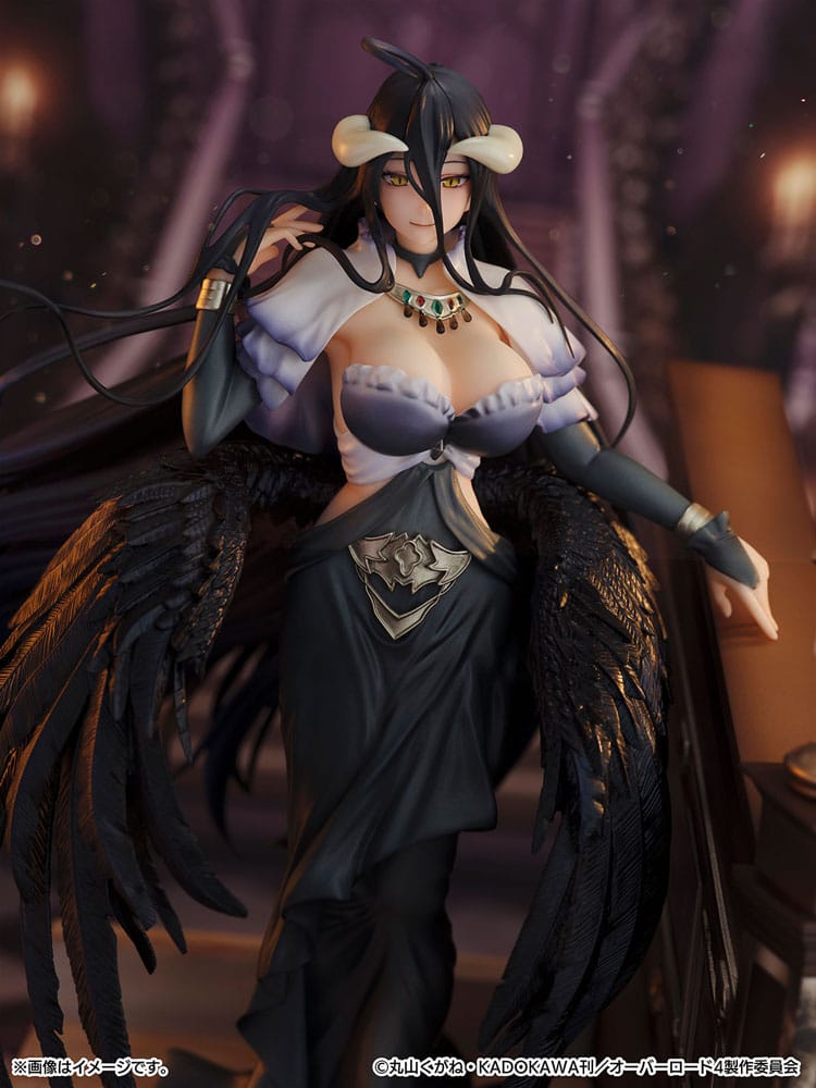 Overlord SHIBUYA SCRAMBLE FIGURE PVC Statue 1/7 Albedo Jet Black Dress Ver. 28 cm - Preorder - ETA: 25.02.2026