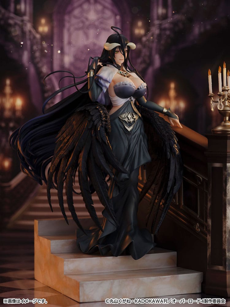 Overlord SHIBUYA SCRAMBLE FIGURE PVC Statue 1/7 Albedo Jet Black Dress Ver. 28 cm - Preorder - ETA: 25.02.2026