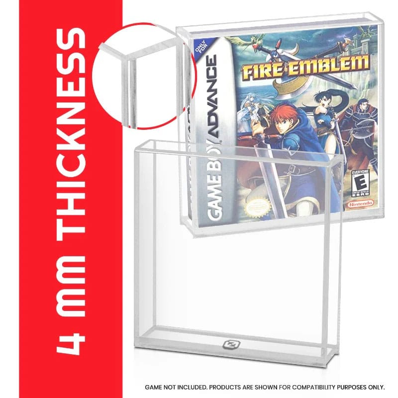 Acrylgehäuse 2er-Pack für Gameboy/Gameboy Advance Spiele - Versand: 5-7 Tage nach Bestellung