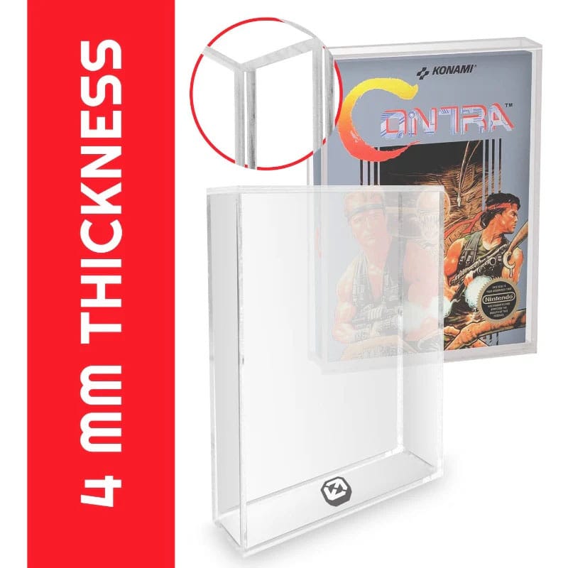 Acrylgehäuse 2er-Pack für NES Spiele - Versand: 5-7 Tage nach Bestellung