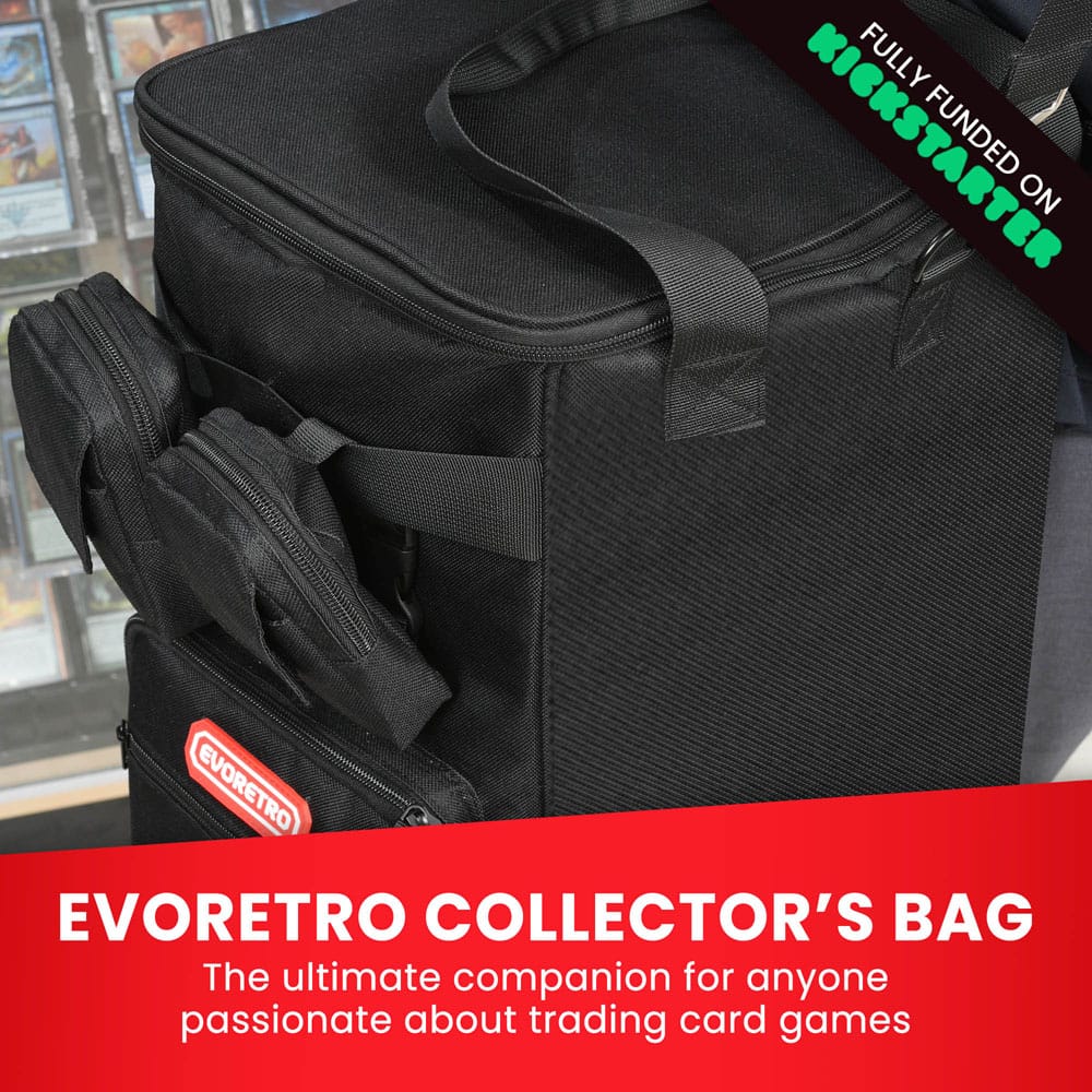 Evoretro Trading Card Rucksack Black - Preorder - ETA: 21.11.2025