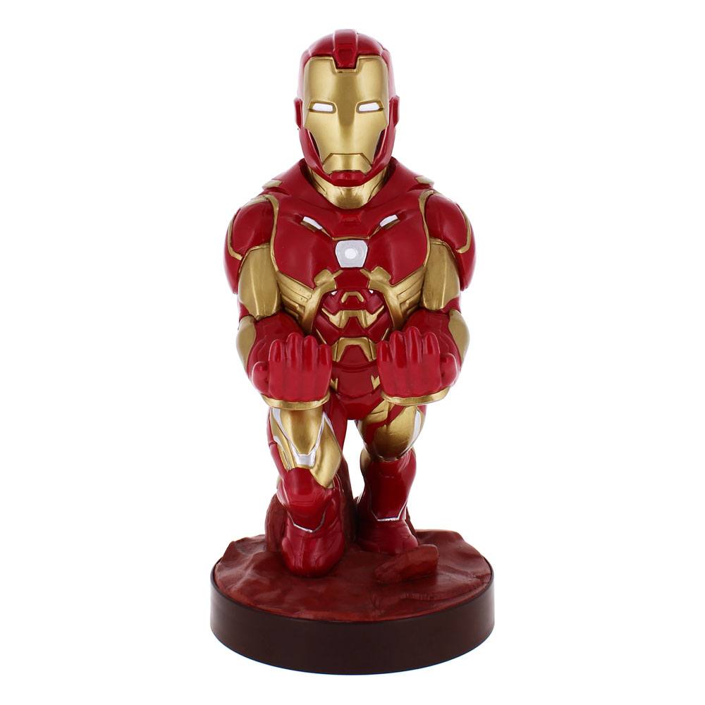 Marvel Comics Cable Guys Lade-Halter Iron Man New Version 20 cm - Versand: 5-7 Tage nach Bestellung