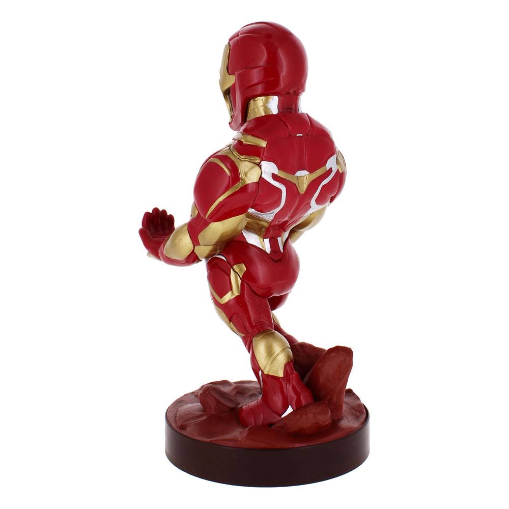 Marvel Comics Cable Guys Lade-Halter Iron Man New Version 20 cm - Versand: 5-7 Tage nach Bestellung