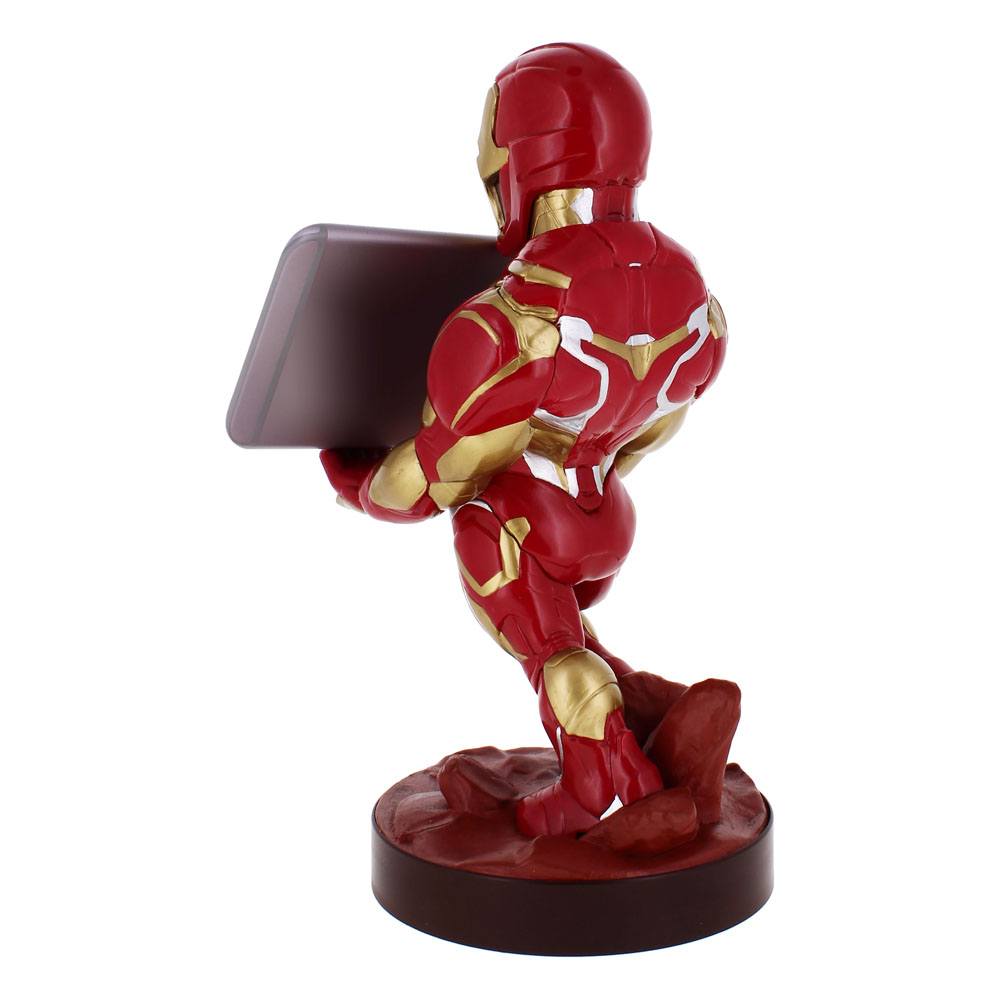 Marvel Comics Cable Guys Lade-Halter Iron Man New Version 20 cm - Versand: 5-7 Tage nach Bestellung