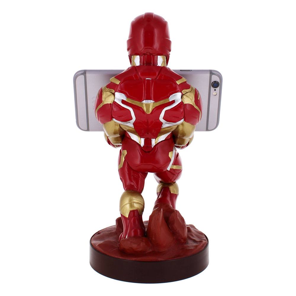 Marvel Comics Cable Guys Lade-Halter Iron Man New Version 20 cm - Versand: 5-7 Tage nach Bestellung