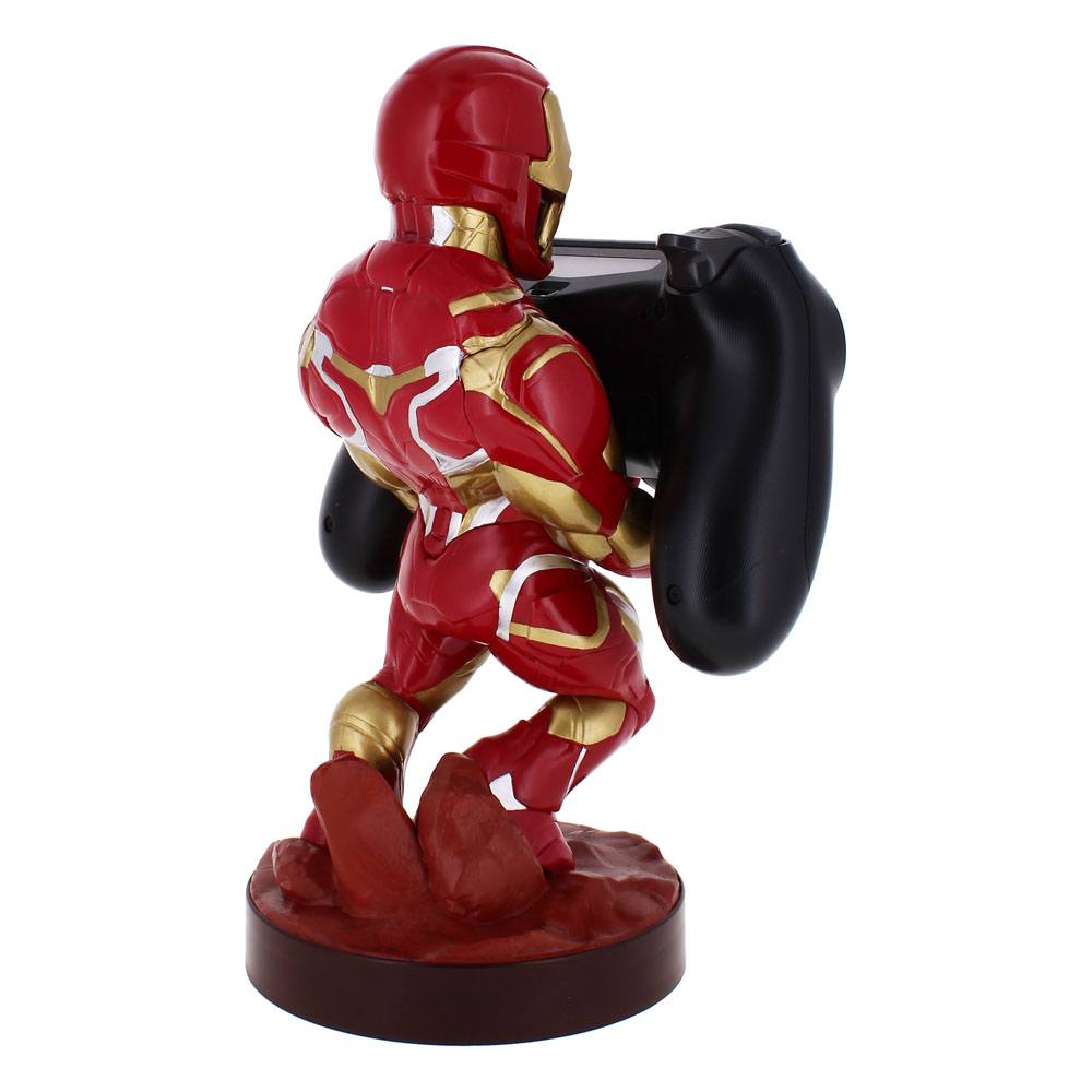 Marvel Comics Cable Guys Lade-Halter Iron Man New Version 20 cm - Versand: 5-7 Tage nach Bestellung