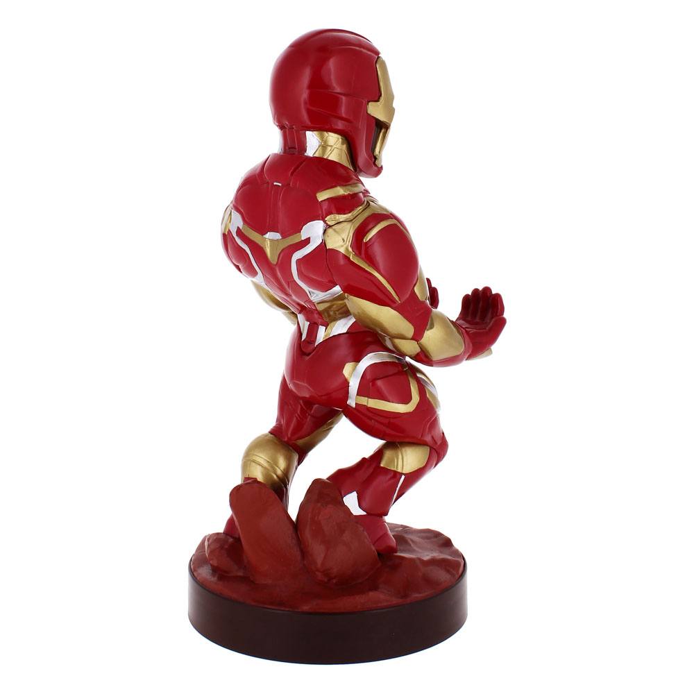 Marvel Comics Cable Guys Lade-Halter Iron Man New Version 20 cm - Versand: 5-7 Tage nach Bestellung