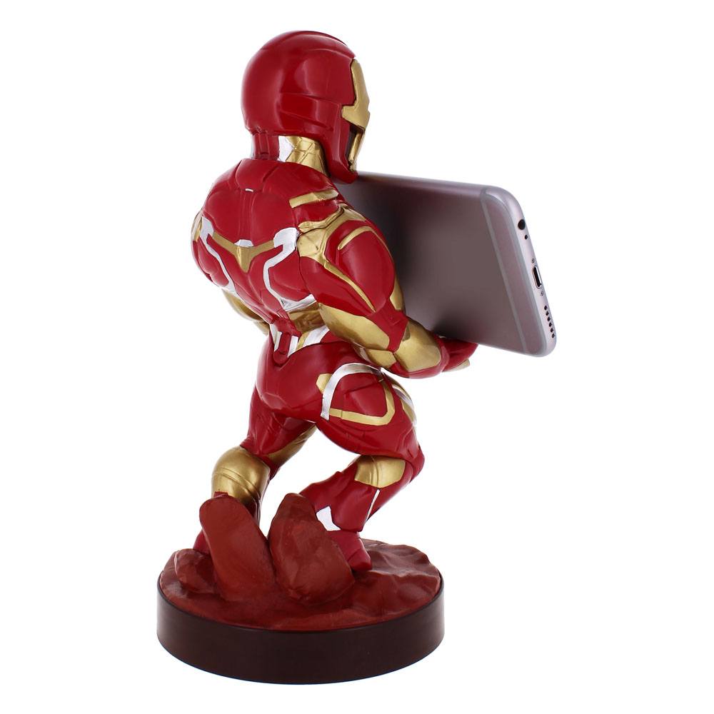 Marvel Comics Cable Guys Lade-Halter Iron Man New Version 20 cm - Versand: 5-7 Tage nach Bestellung