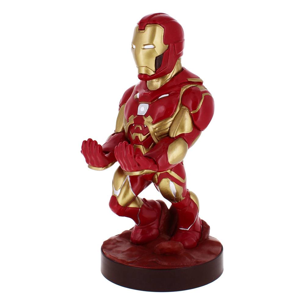 Marvel Comics Cable Guys Lade-Halter Iron Man New Version 20 cm - Versand: 5-7 Tage nach Bestellung