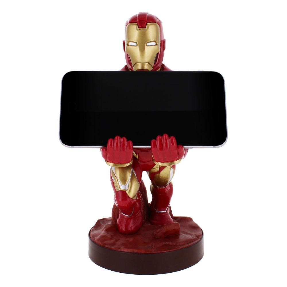 Marvel Comics Cable Guys Lade-Halter Iron Man New Version 20 cm - Versand: 5-7 Tage nach Bestellung