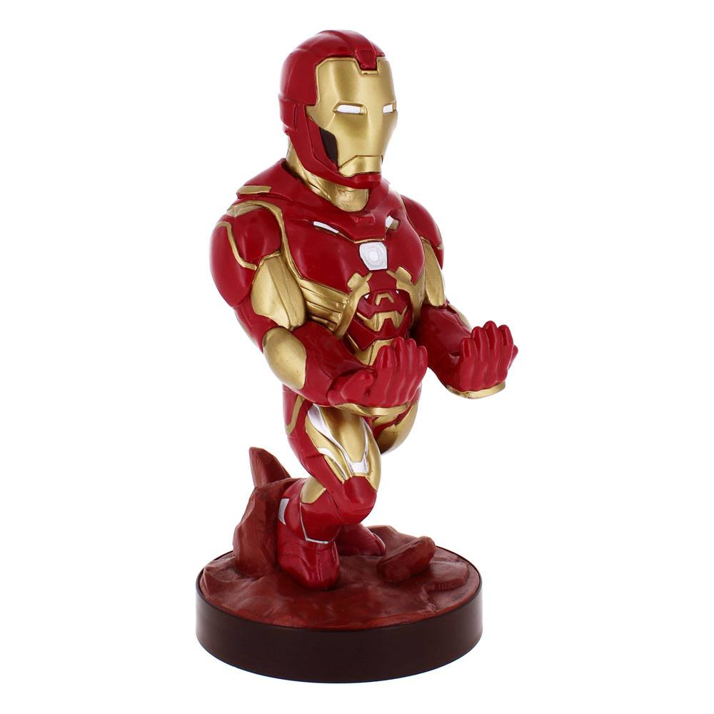 Marvel Comics Cable Guys Lade-Halter Iron Man New Version 20 cm - Versand: 5-7 Tage nach Bestellung