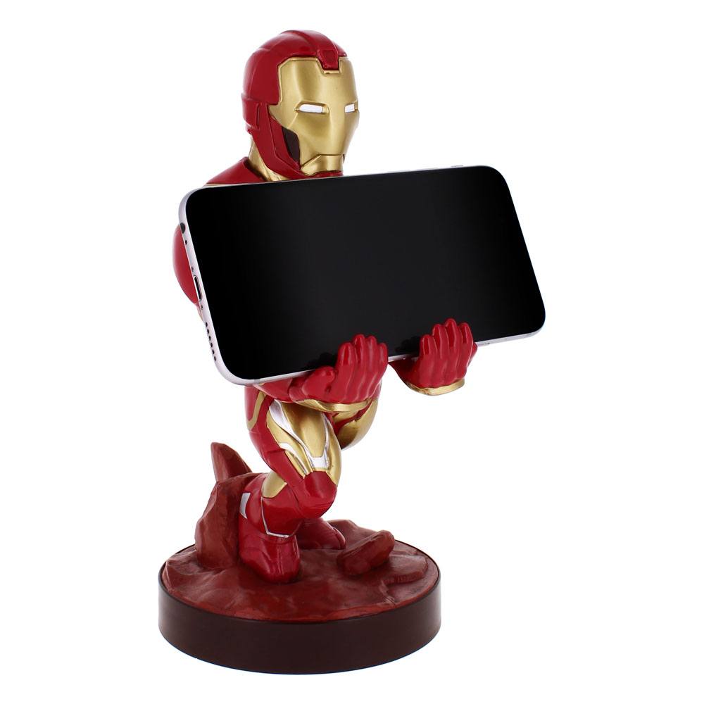 Marvel Comics Cable Guys Lade-Halter Iron Man New Version 20 cm - Versand: 5-7 Tage nach Bestellung