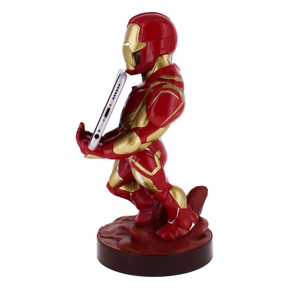 Marvel Comics Cable Guys Lade-Halter Iron Man New Version 20 cm - Versand: 5-7 Tage nach Bestellung