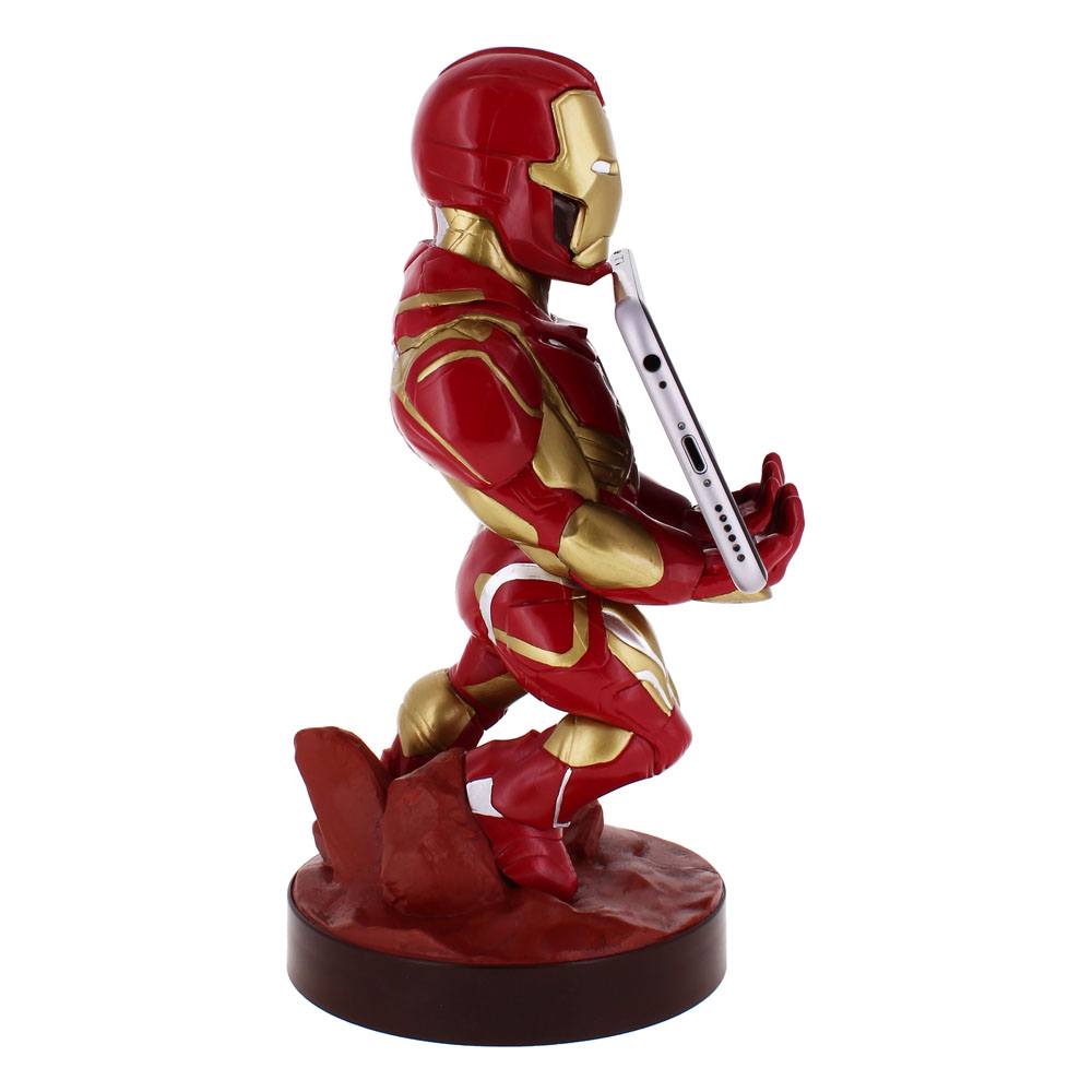 Marvel Comics Cable Guys Lade-Halter Iron Man New Version 20 cm - Versand: 5-7 Tage nach Bestellung