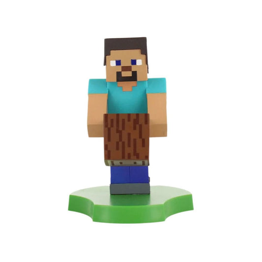 Minecraft Cable Guys Mini Lade-Halter  Steve Guys Holdems 11cm - Versand: 5-7 Tage nach Bestellung