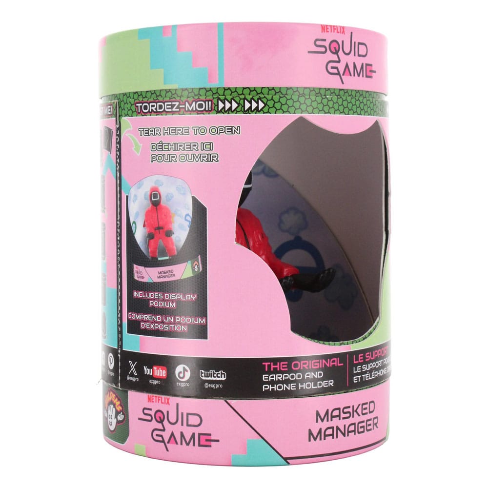 Squid Game Holdems Mini-Halter Square Guard 10 cm - Preorder - ETA: 25.10.2025