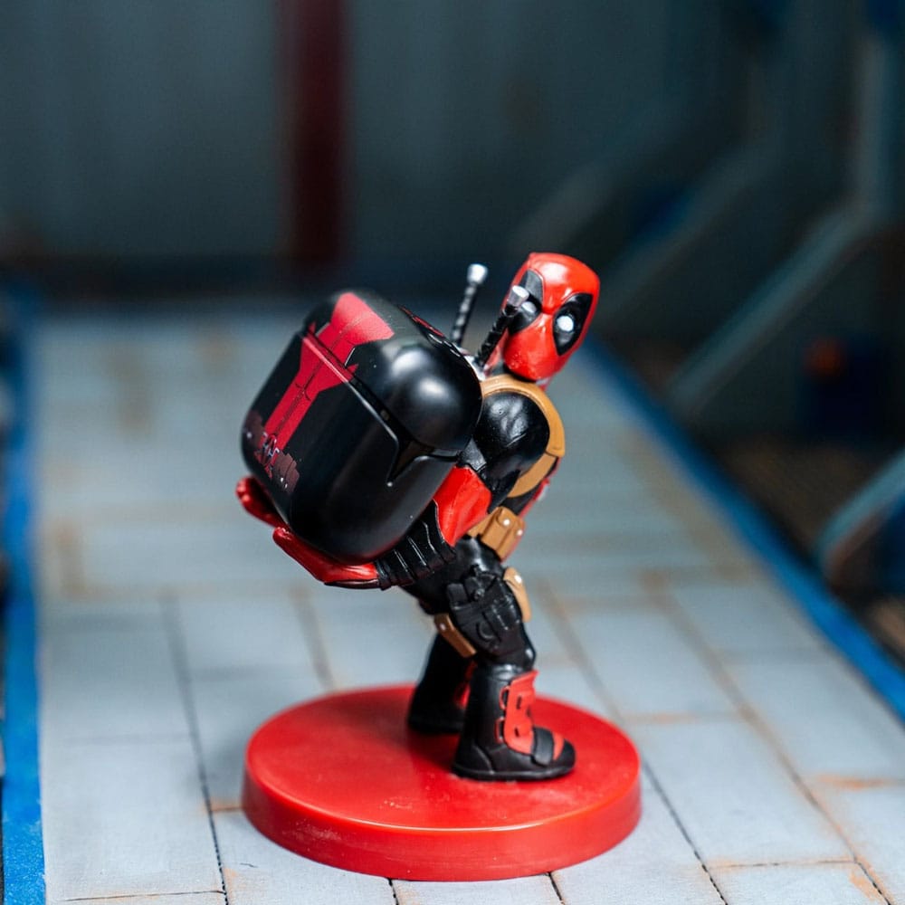 Marvel Holdems Mini-Halter & Kabellose Kopfhörer Deadpool mit TWS Buds Pro 10 cm - sofort lieferbar