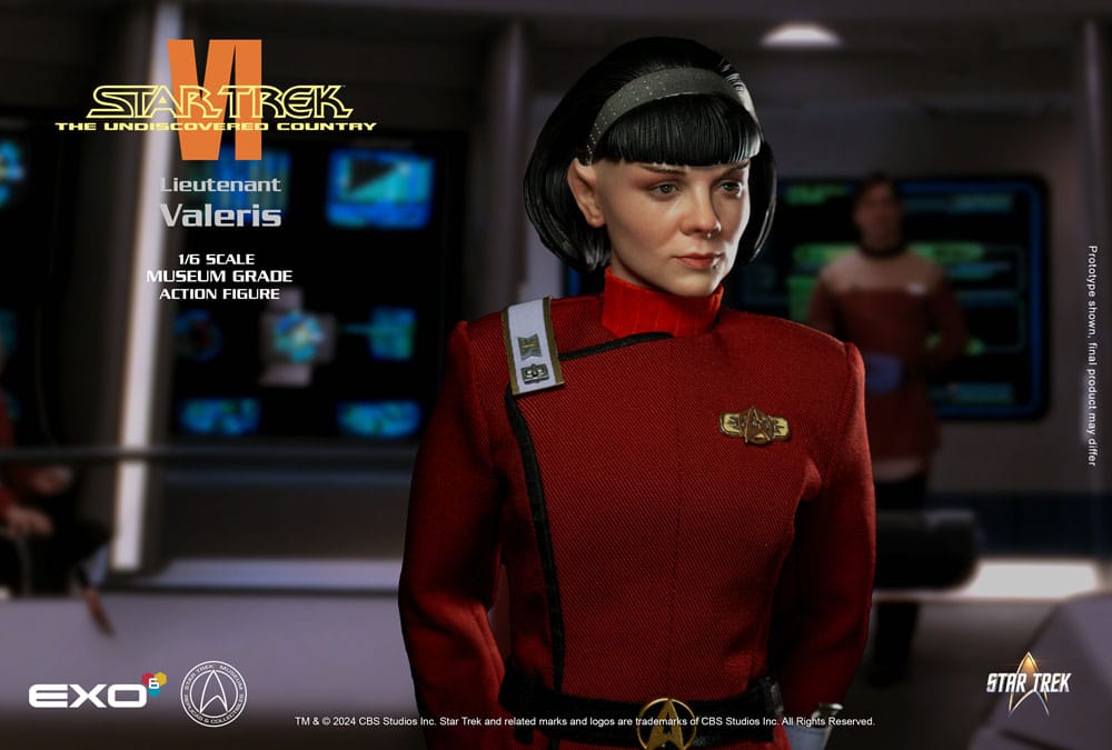 Star Trek VI: Das unentdeckte Land Actionfigur 1/6 Lieutenant Valeris 28 cm - Preorder - ETA: 30.11.2025