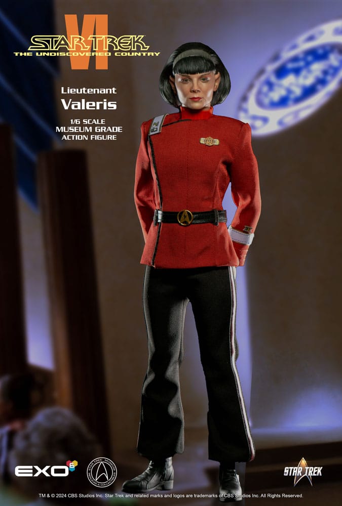 Star Trek VI: Das unentdeckte Land Actionfigur 1/6 Lieutenant Valeris 28 cm - Preorder - ETA: 30.11.2025
