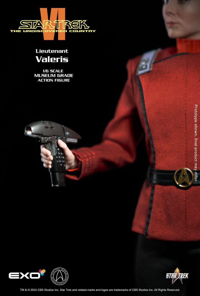 Star Trek VI: Das unentdeckte Land Actionfigur 1/6 Lieutenant Valeris 28 cm - Preorder - ETA: 30.11.2025