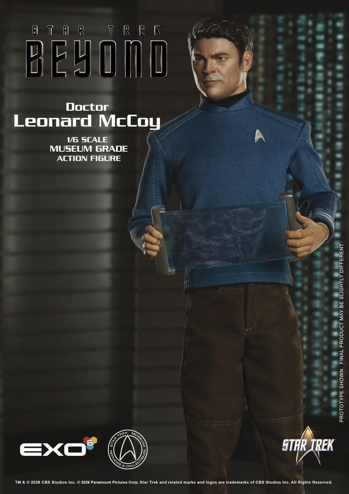 Star Trek Beyond Actionfigur 1/6 Dr. 'Bones' McCoy 30 cm - Preorder - ETA: 25.02.2027