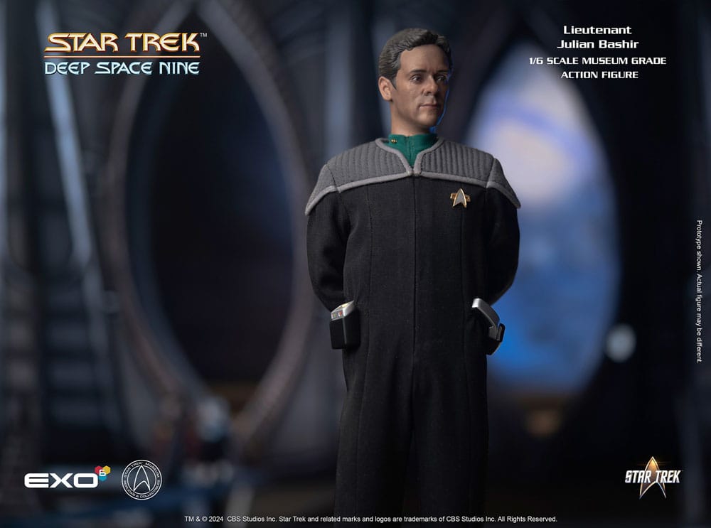 Star Trek: Deep Space Nine Actionfigur 1/6 Dr. Julian Bashir 30 cm - Versand: 5-7 Tage nach Bestellung