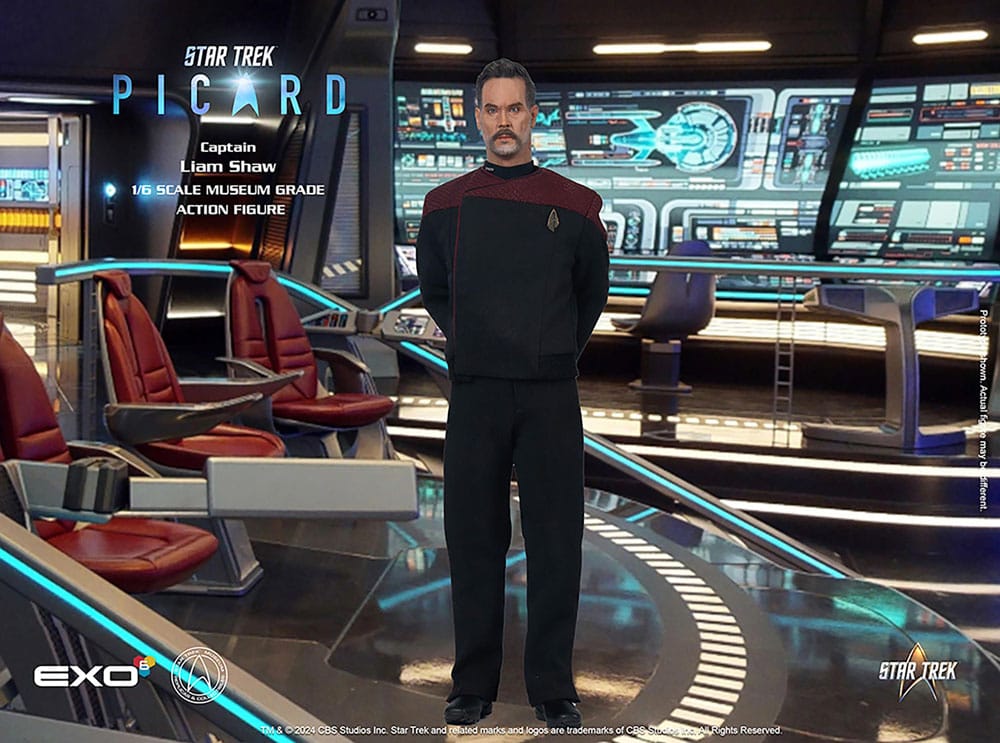 Star Trek: Picard Actionfigur 1/6 Captain Liam Shaw 30 cm - Versand: 5-7 Tage nach Bestellung