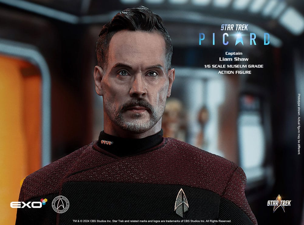 Star Trek: Picard Actionfigur 1/6 Captain Liam Shaw 30 cm - Versand: 5-7 Tage nach Bestellung