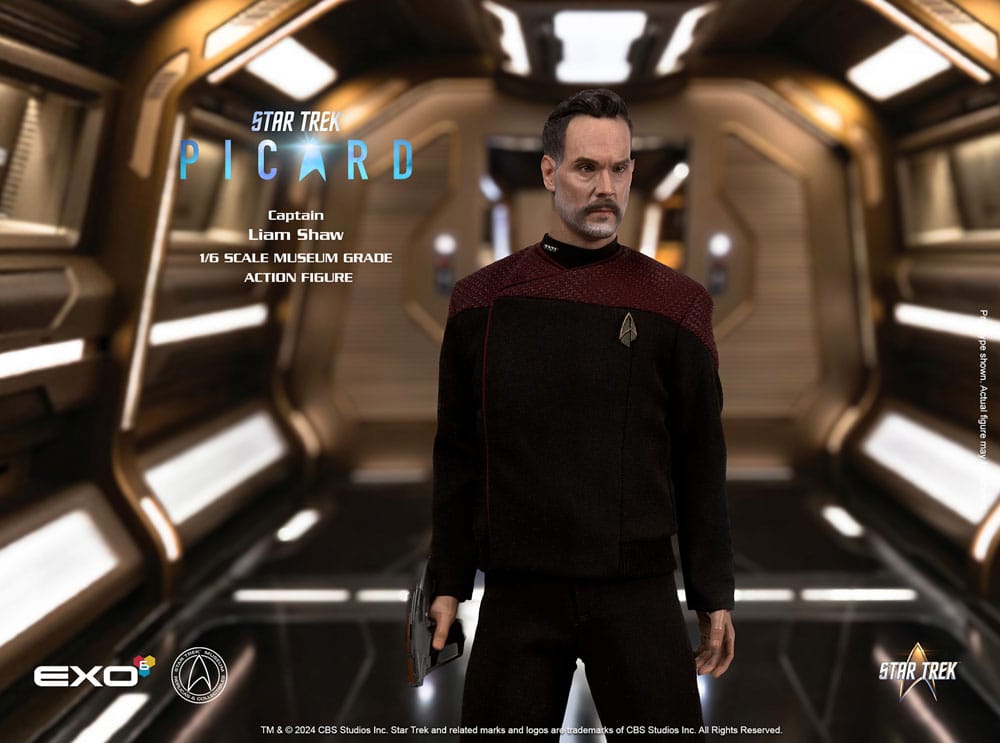 Star Trek: Picard Actionfigur 1/6 Captain Liam Shaw 30 cm - Versand: 5-7 Tage nach Bestellung